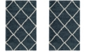 Safavieh Hudson Slate Blue and Ivory 3' x 5' Area Rug